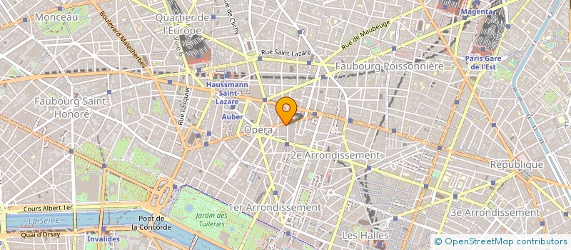 localisation de l'entreprise ADVIMMO à PARIS