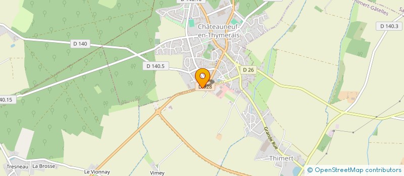 localisation de l'entreprise ADVIN à CHATEAUNEUF-EN-THYMERAIS