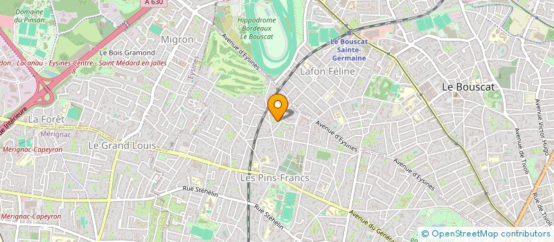 localisation de l'entreprise ADVINCI  BORDEAUX