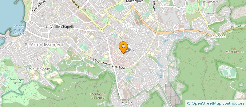 localisation de l'entreprise ADVINESS SARL à MARSEILLE