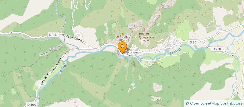 localisation de l'entreprise ADVIRAIL  ORPIERRE