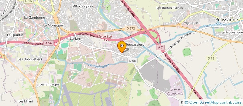 localisation de l'entreprise ADVIS'AERO  SALON-DE-PROVENCE