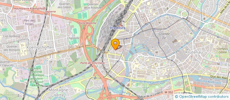 localisation de l'entreprise ADVISE ITM  STRASBOURG