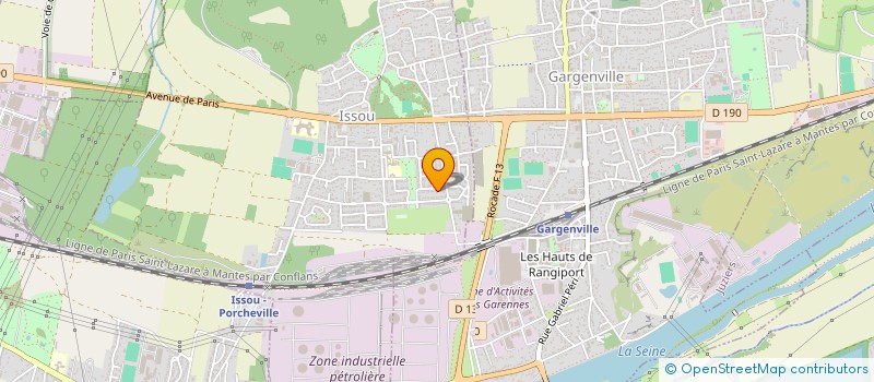 localisation de l'entreprise ADVISEO  ISSOU