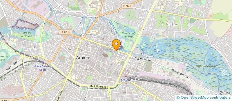 localisation de l'entreprise ADVISIA R.H à AMIENS