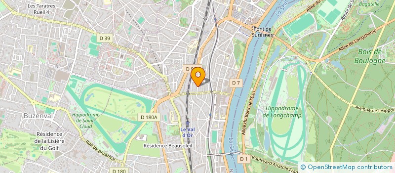 localisation de l'entreprise ADVISIE à SURESNES