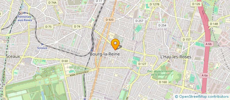 localisation de l'entreprise ADVISIO CS à BOURG-LA-REINE