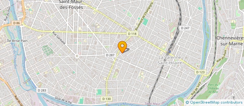 localisation de l'entreprise ADVISORY.BUSINESS.CONSULTING à SAINT-MAUR-DES-FOSSES