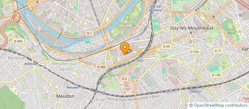 localisation de l'entreprise ADVISORYX à ISSY-LES-MOULINEAUX