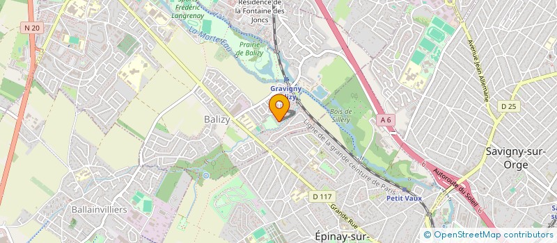 localisation de l'entreprise ADVITAM CONSULTING à LONGJUMEAU
