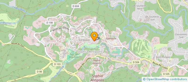 localisation de l'entreprise ADVITAS SECURITE à VALBONNE