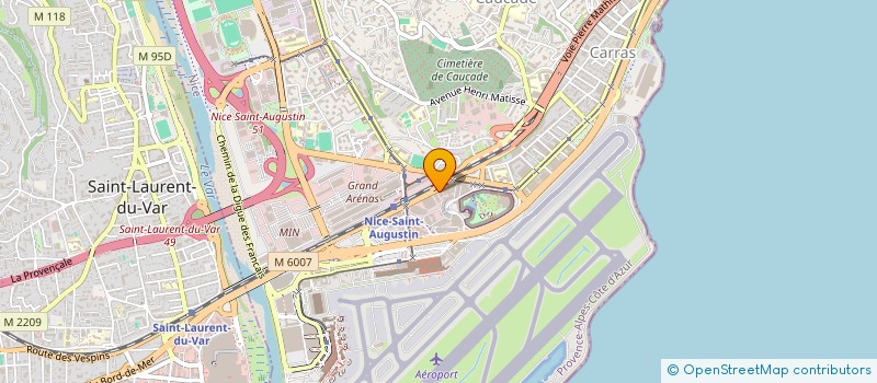 localisation de l'entreprise ADVIZE GROUP à NICE