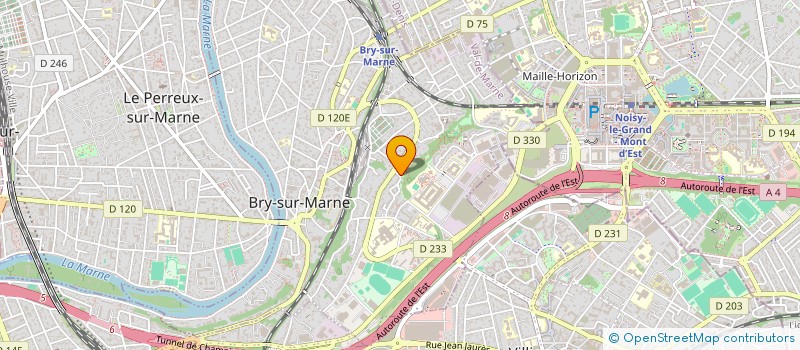 localisation de l'entreprise ADVOCO  BRY-SUR-MARNE