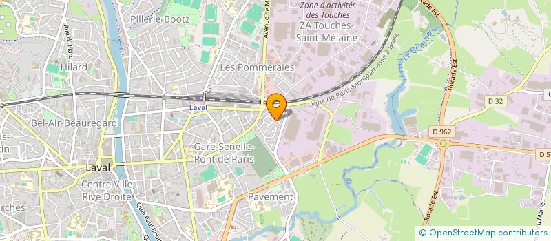 localisation de l'entreprise ADVOKAATIMMO à LAVAL