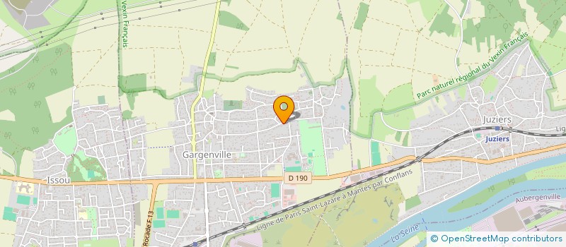 localisation de l'entreprise ADVP SERVICES à GARGENVILLE