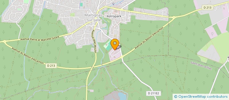 localisation de l'entreprise ADVS  MARTIGNAS SUR JALLE