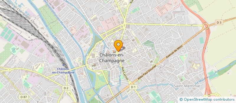 localisation de l'entreprise ADVSME à CHALONS-EN-CHAMPAGNE