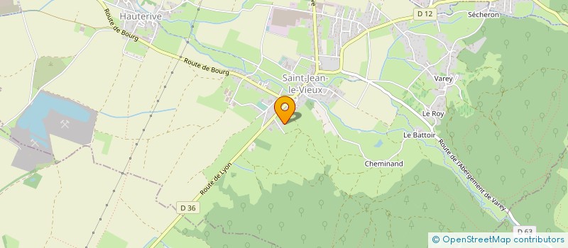 localisation de l'entreprise ADVTEK à SAINT-JEAN-LE-VIEUX