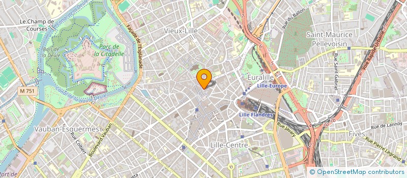 localisation de l'entreprise ADWANTED GROUP SAS à LILLE