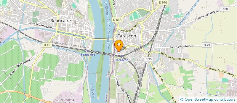 localisation de l'entreprise ADWARE INFORMATIQUE à TARASCON
