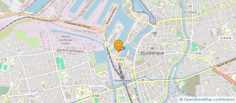 localisation de l'entreprise ADX INVESTISSEMENTS à DUNKERQUE