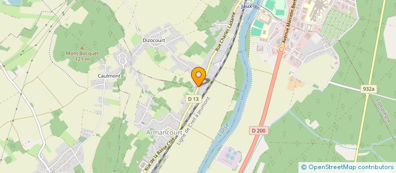 localisation de l'entreprise ADX MUSIC  JAUX