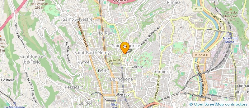 localisation de l'entreprise ADY BAT  NICE