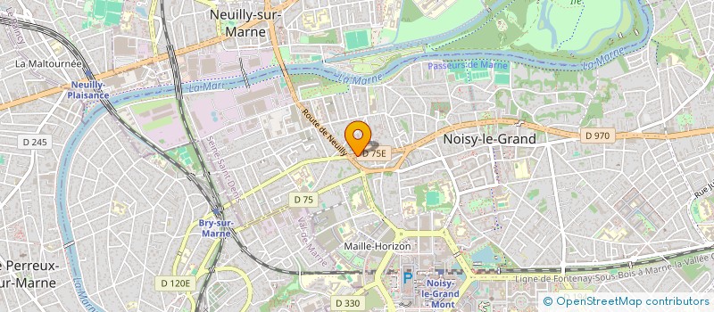 localisation de l'entreprise ADY DRIVE  NOISY-LE-GRAND