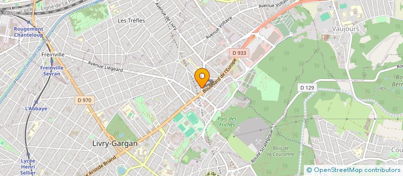 localisation de l'entreprise ADY DRIVER à LIVRY-GARGAN