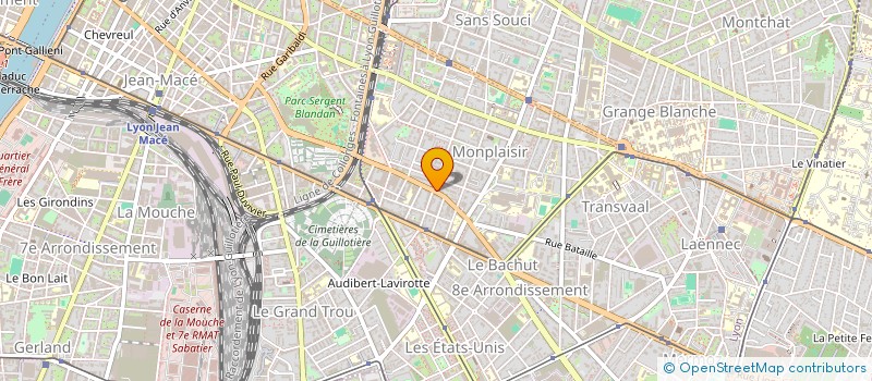 localisation de l'entreprise ADY GROUPE à LYON