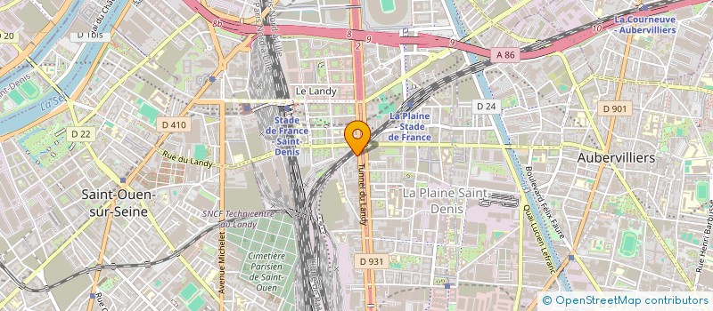 localisation de l'entreprise ADY SERVICES à SAINT-DENIS