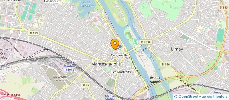 localisation de l'entreprise ADYA  MANTES-LA-JOLIE