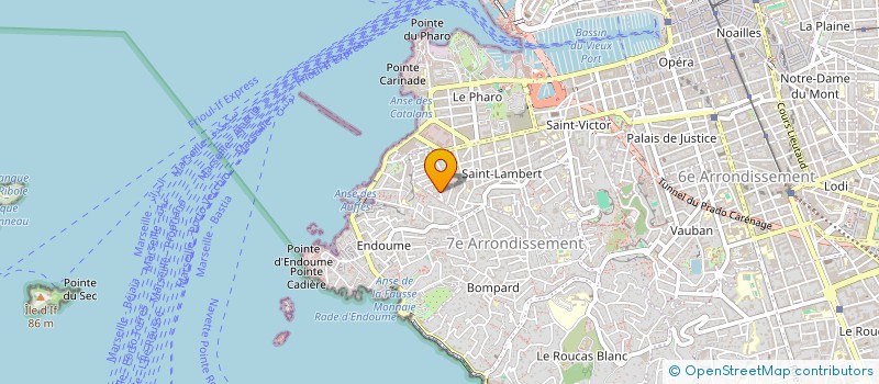localisation de l'entreprise ADYCTIVE à MARSEILLE