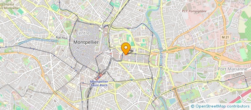 localisation de l'entreprise ADYE à MONTPELLIER