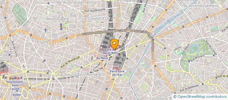 localisation de l'entreprise ADYFOR  PARIS 10