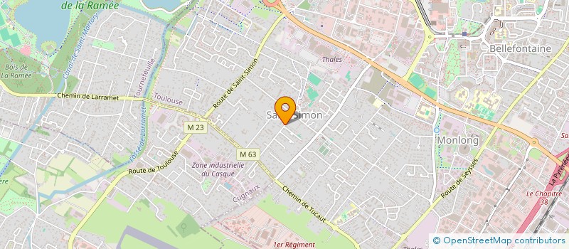 localisation de l'entreprise ADYL - MANDARIN à TOULOUSE