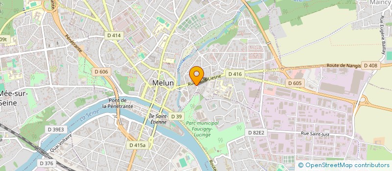 localisation de l'entreprise ADYSS SARL  MELUN