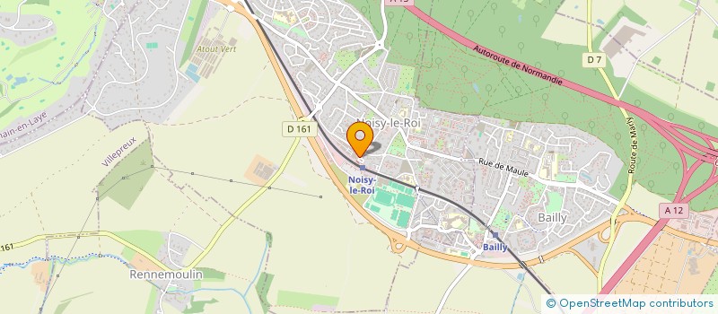 localisation de l'entreprise ADYTON à NOISY-LE-ROI