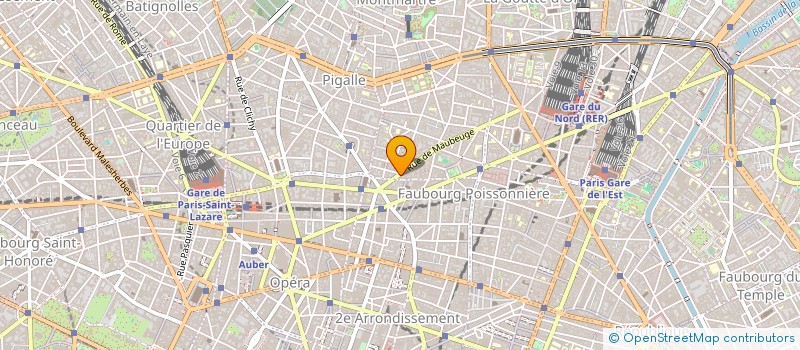localisation de l'entreprise ADZAO à PARIS