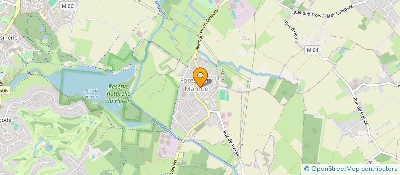 localisation de l'entreprise ADZARO  FOREST-SUR-MARQUE