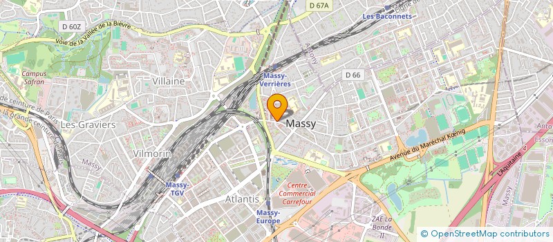 localisation de l'entreprise AE 8397 à MASSY