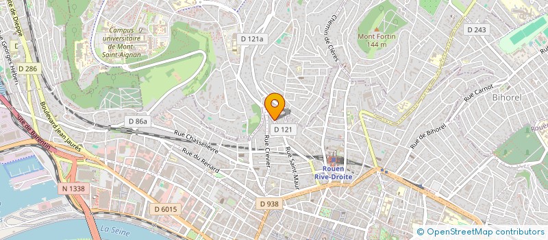 localisation de l'entreprise AE. ALEXANDRE  MONT-SAINT-AIGNAN