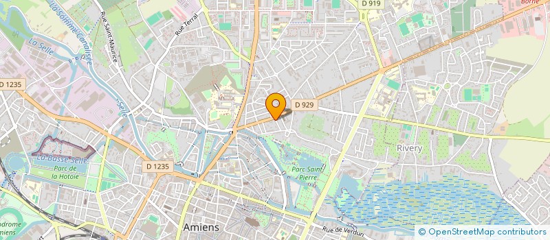 localisation de l'entreprise AE COMPANY à AMIENS