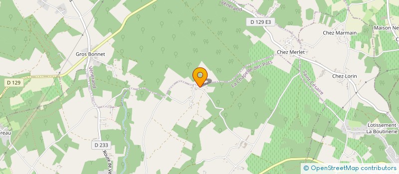 localisation de l'entreprise AE CONCEPTION à LA CHAPELLE-DES-POTS