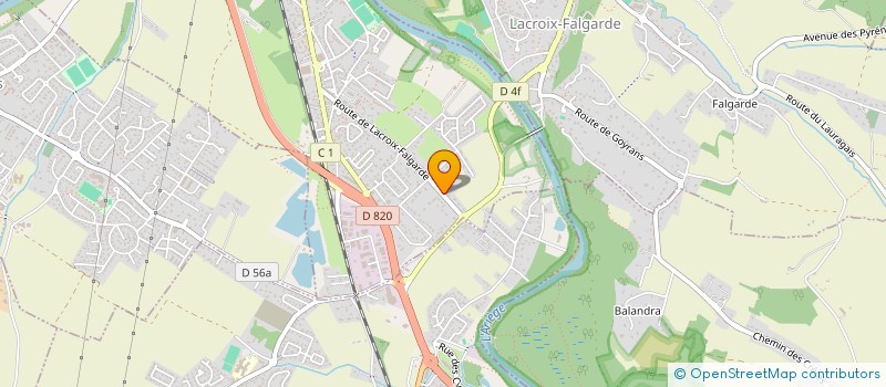 localisation de l'entreprise AE CONSEIL  PINSAGUEL