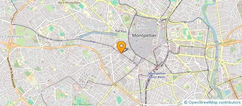 localisation de l'entreprise AE CONSTRUCTIONS à MONTPELLIER