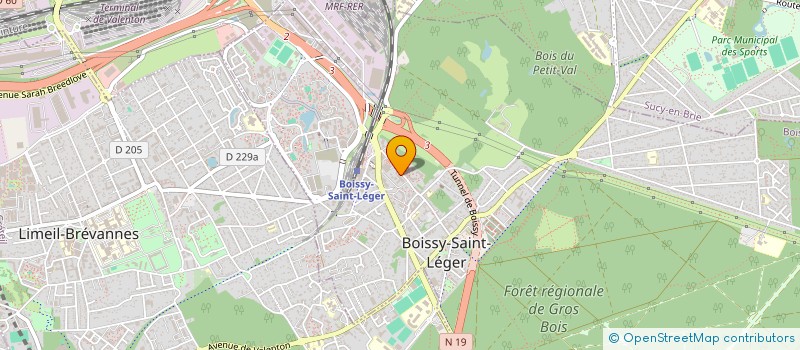 localisation de l'entreprise AE DATACONSULTING à BOISSY-SAINT-LEGER