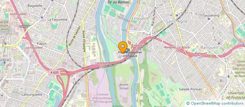 localisation de l'entreprise AE ENSIACET  TOULOUSE