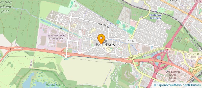 localisation de l'entreprise AE FORMATION à BOIS-D'ARCY