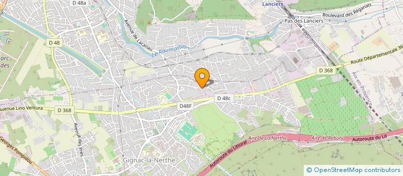 localisation de l'entreprise AE FORMATIONS & CO à GIGNAC-LA-NERTHE